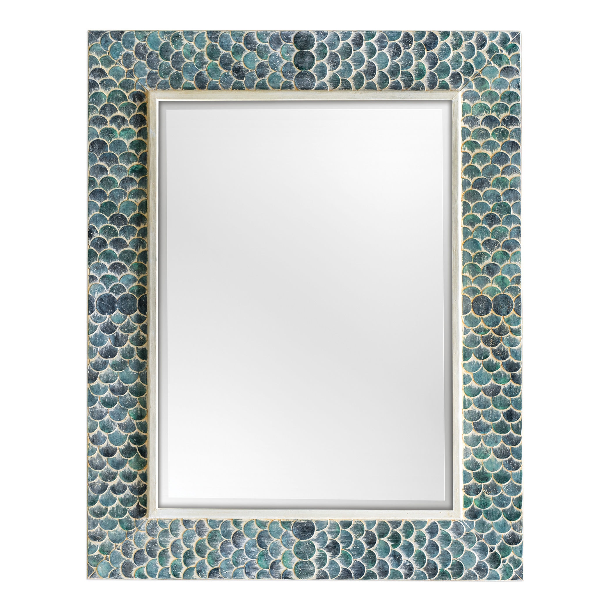 Uttermost Light Blue 13925 Nicola Mirror Uttermost Light Blue 13925 Nicola Mirror